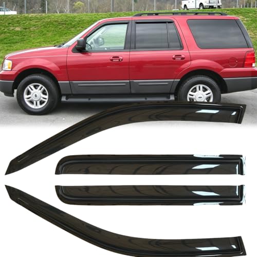 4pcs Original Window Visors for Ford 1997 (for Ford 1997-2017 Expedition)