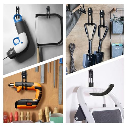 Garage Storage Utility Hooks (Type-2-Black)