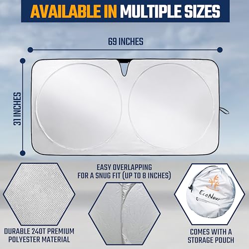 240T Truck Windshield Sunshade (Truck)