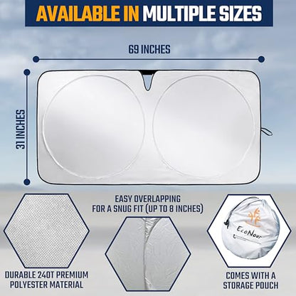 240T Truck Windshield Sunshade (Truck)