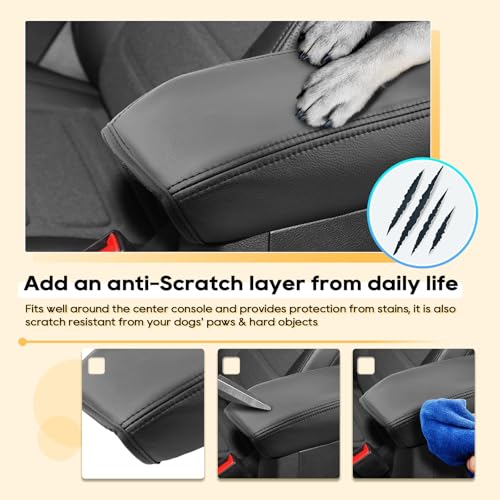 Armrest Cover for 2015 (7)For 15-23 Renegade BU Regular Black)