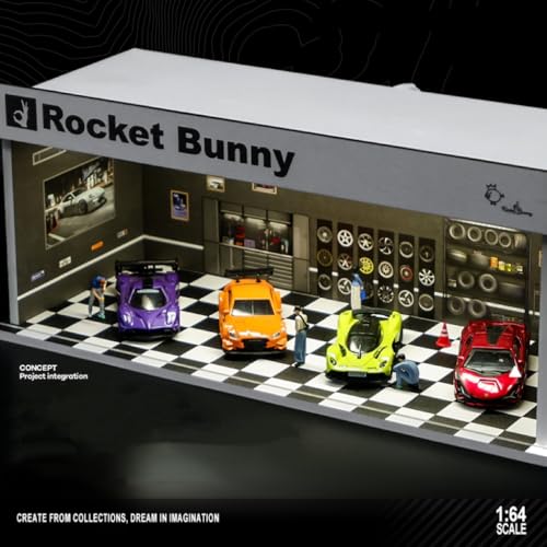 Display Case for Hot Wheels (2026 Upgraded Rocket Bunny)