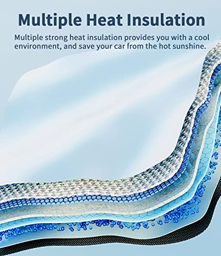 Custom Fit for GMC Windshield Sun Shade Umbrella (for GMC Granite)