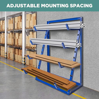 4 Tier Steel Horizontal Storage Rack (Storage Rack)