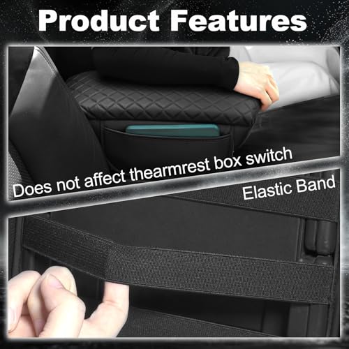 Center Console Cover for Hyundai Sonata 2015 2016 2017 2018 2019 (sonata15-19 pad)