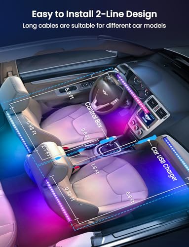 RGB+IC Car LED Lights (RGB+IC)