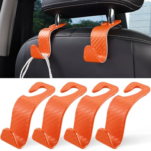 Car Purse Hook (Orange-CF)