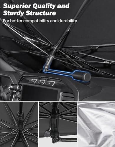 Windshield Sun Shade Umbrella (57''*33'' (standard))