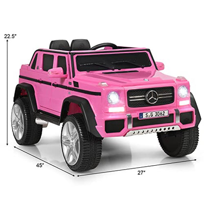 Ride on Car Licensed Mercedes (Pink)