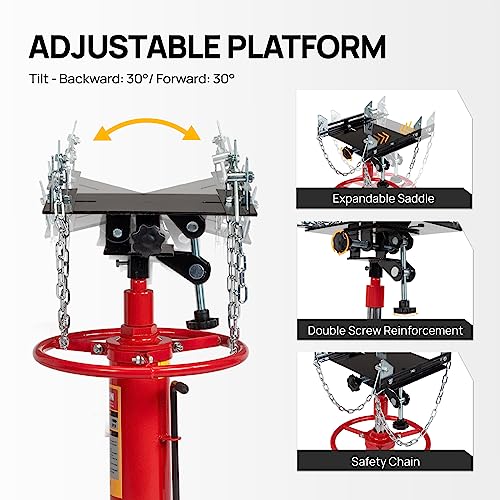 Transmission Jack (Red 3/4 Ton)