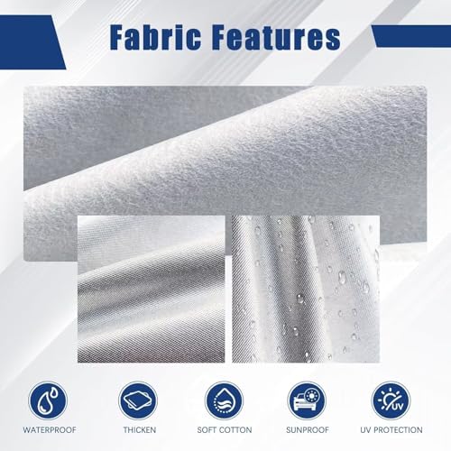 6 Layers Hatchback Waterproof Car Cover for Kia Carnival (LM-Silver / Custom Fit Kia Carnival/Sedona)