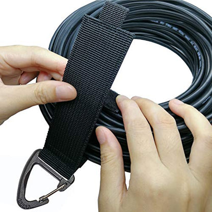 Extension Cord Organizer Garage Organization with Carabiner 8 Pack (8L/0M/0S)
