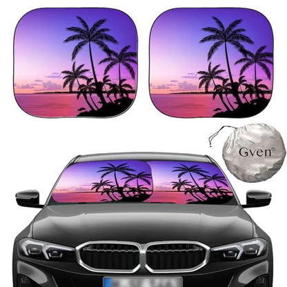 Windshield Sun Shade for Car 2 (Sunset / Standard)