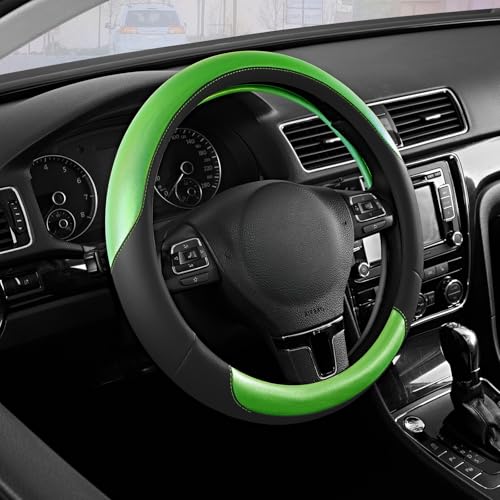 Steering Wheel Cover (Black&Green)