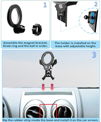 Car Phone Holder for Nissan Rogue 2008 (for 2008-2013 Nissan Rogue)