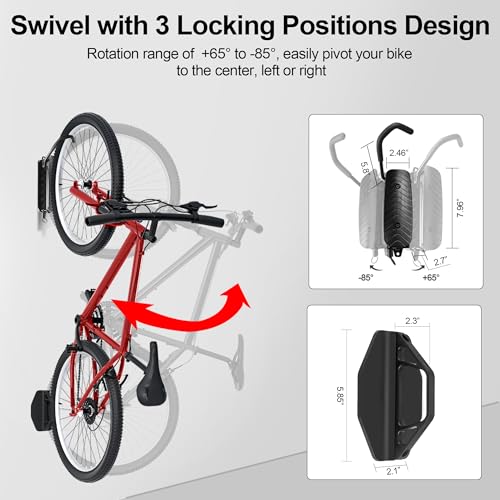 Swivel Bike Wall Mount (1 Pack)