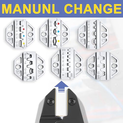 8PCS Crimping Tool Set