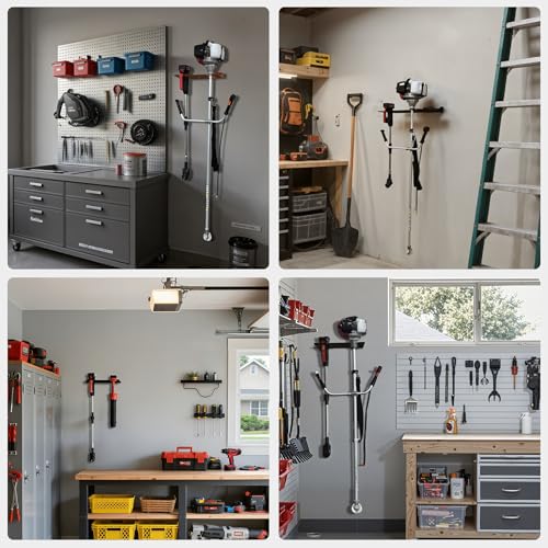 Heavy Duty Weed Eater Hanger (Black Weed Eater Hanger)