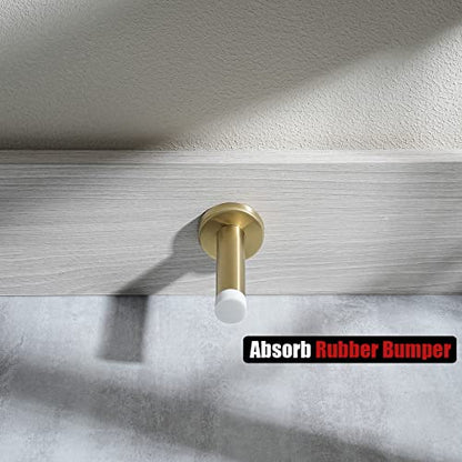 Door Stopper Gold (4 Pack / Gold & White Tip)