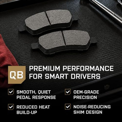 Premium Rear Brake Pads for 16 (BP1872-M)