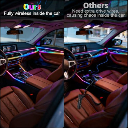Acrylic Interior Car Ambient Lighting Kits