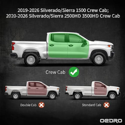 Running Boards Compatible with 2019 (Armored Pedal)