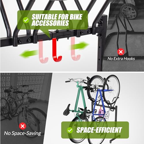 2 Bikes Floor Stand (2 Bikes)