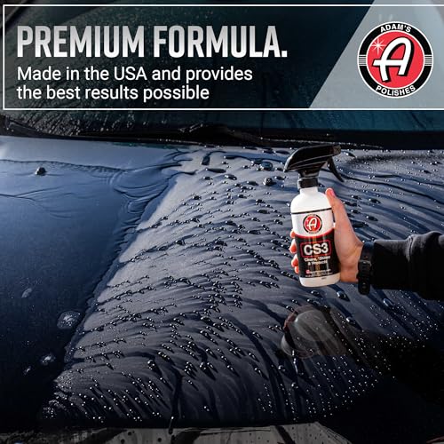 CS3 (16oz) - Ceramic Spray Coating That Cleans, Shines & ProtectsTop Coat Car Wash Polish & Paint Protectant Stronger Than Car Wax | RV Boat Motorcycle Car Detailing Waterless Wash (16 Fl Oz (Pack of 1))