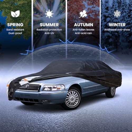 Multi Layer Car Cover Custom Fit for Mercury (Custom fit Mercury(Grand)Marqui / Sedan car cover)