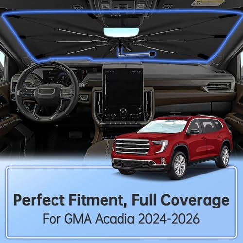 Windshield Sun Shade for GMC Acadia 2024 (for GMC Acadia 2024-2025)