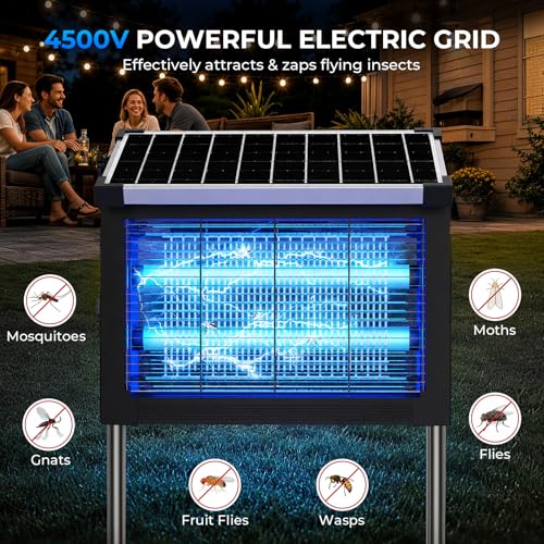 Solar Bug Zapper (Black)