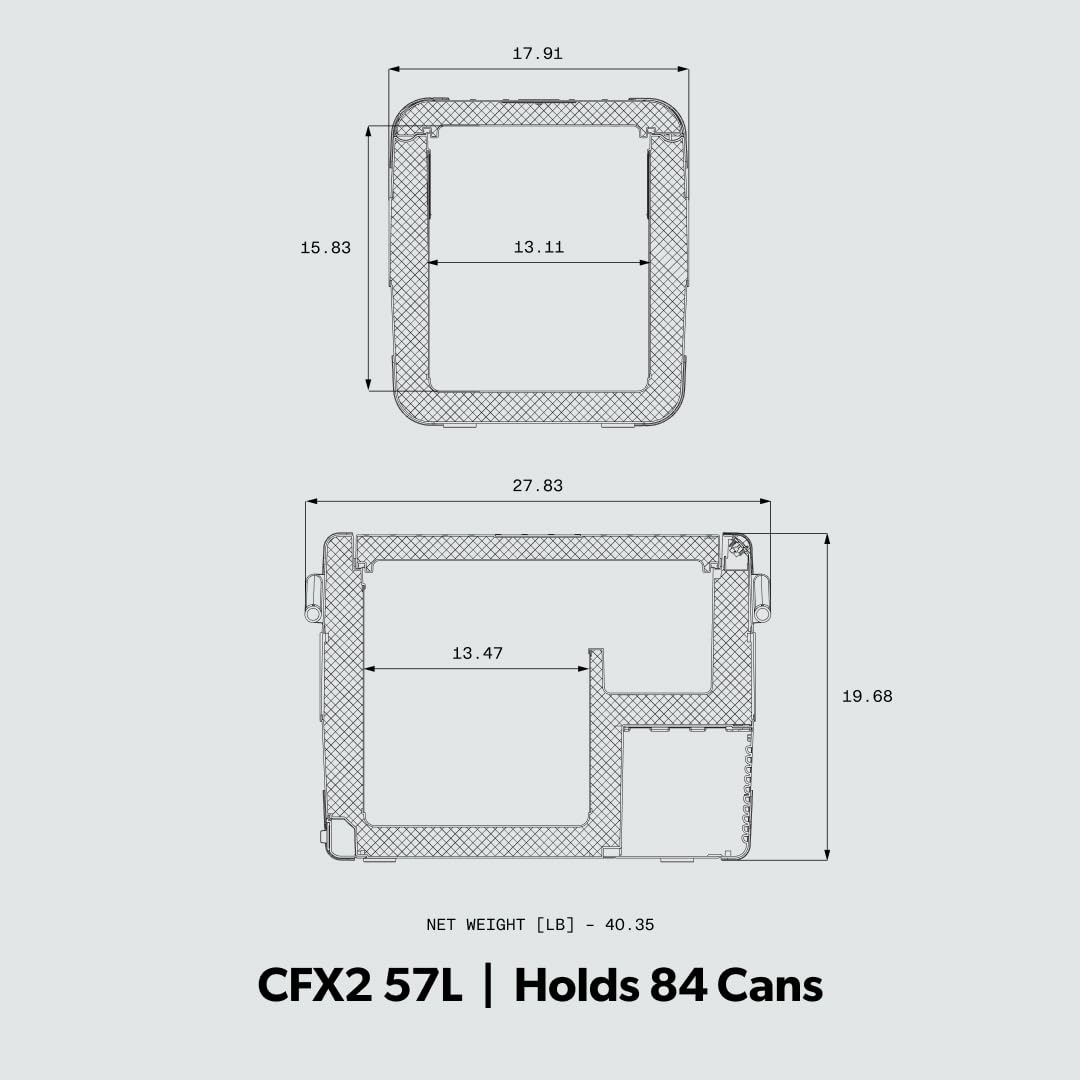 CFX2 57L Electric Cooler (CFX2 -57L)