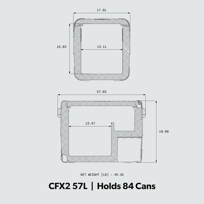 CFX2 57L Electric Cooler (CFX2 -57L)