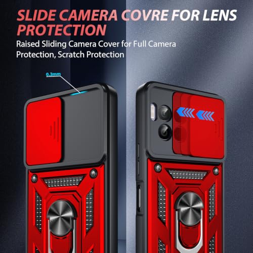 for T Mobile Revvl 7 Pro Case (T-Mobile REVVL 7 Pro（6.78"） / Red)