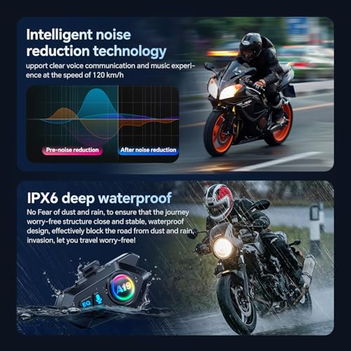 Motorcycle Helmet Bluetooth Headset (A19)