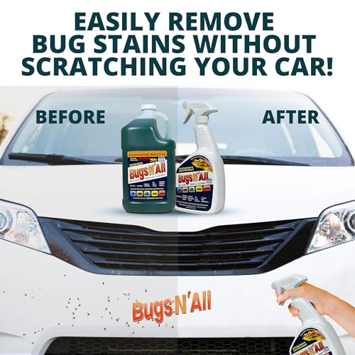 Bugs N’ All Multipurpose Car Cleaner & Degreaser (Multi-Surface Car Cleaner 1 gal)