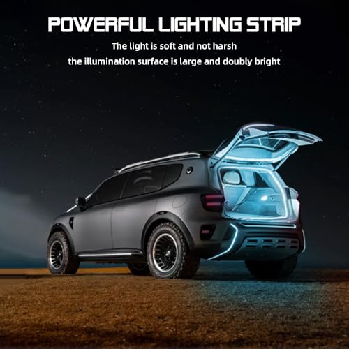 Car LED Strip Light For Trunk (Ice Blue / Standard-79 In.)