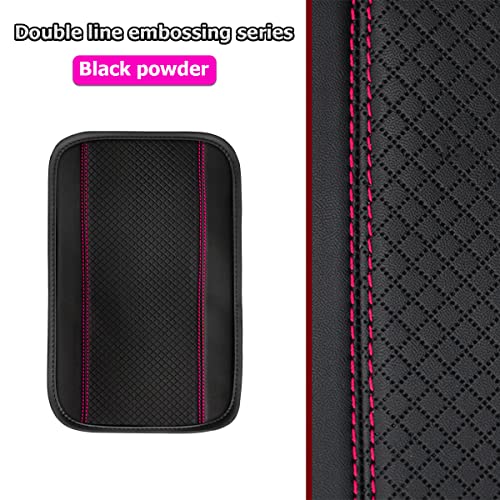 Car Center Console Pad (Style 2-Black/Pink)