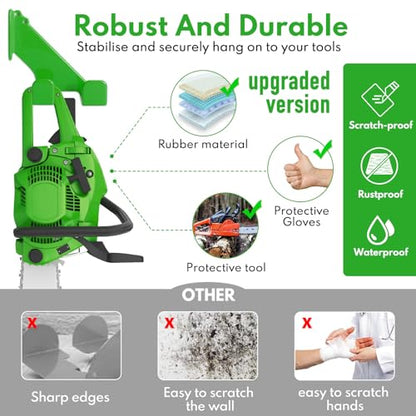 Chainsaw Hanger (green)