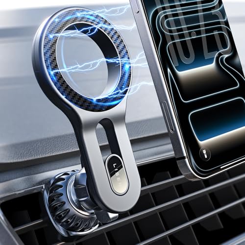 for iPhone 18 MagSafe Car Mount (Carbon Fiber)