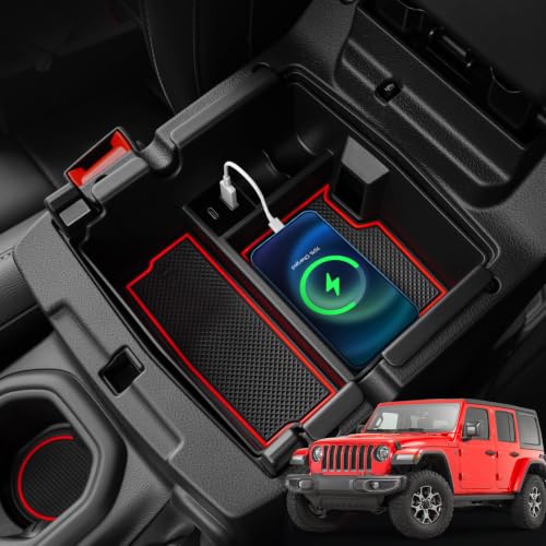 Center Console Organizer Tray for Jeep Wrangler JL