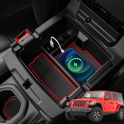 Center Console Organizer Tray for Jeep Wrangler JL