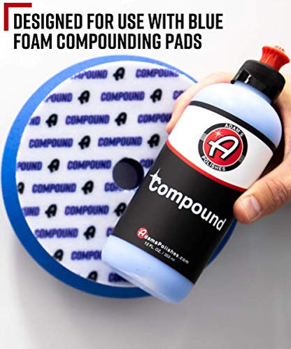 Adam's Paint Correcting Compound 12oz (Compound Only - No Pads)