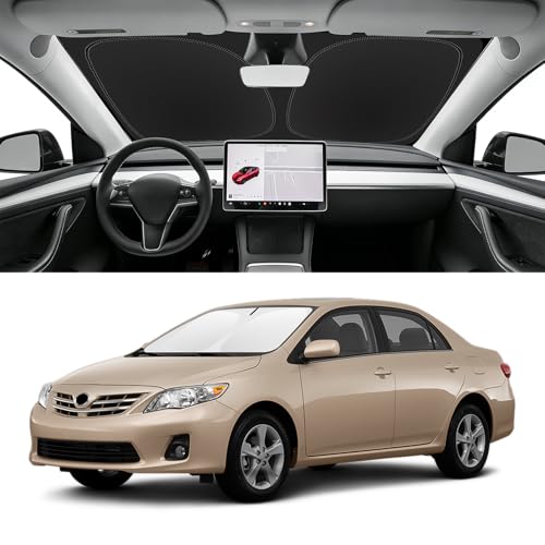 Custom Fit Windshield Sun Shade for Toyota Corolla 2009 (for 2009-2013 Toyota Corolla)