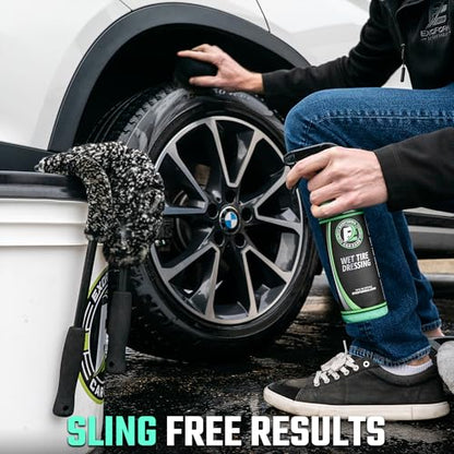 Wet Tire Dressing Spray (16 Fl Oz (Pack of 1))