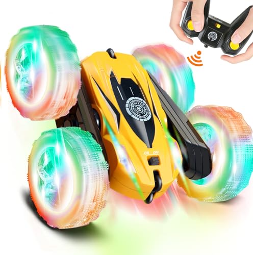 Remote Control Car for Boys 6 (Big Yellow)