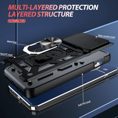 for OnePlus 13 5G Case (OnePlus 13 5G（6.82"） / Black)