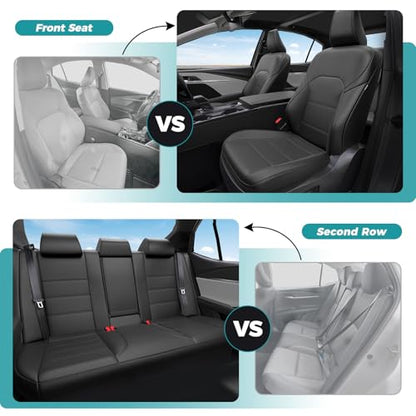 Custom Seat Covers for Camry 2025 2026 Hybrid (Black / 2025-2026 Camry LE SE)
