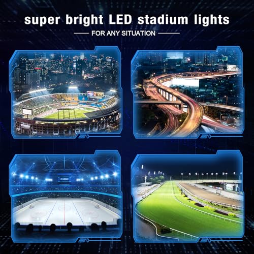900W Dimmable LED Stadium Light (900W-1Pack)