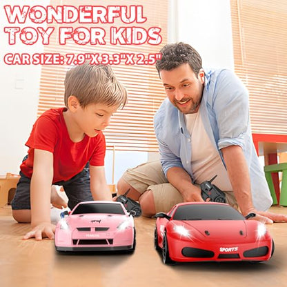 RC Drift Car 2.4GHz Remote Control Cars 1 (Bright Red)